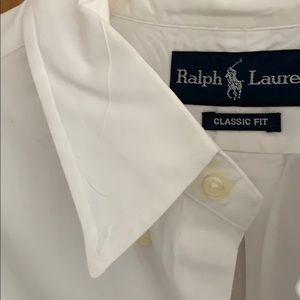 Ralph Lauren Classic Fit Crisp White Button Down